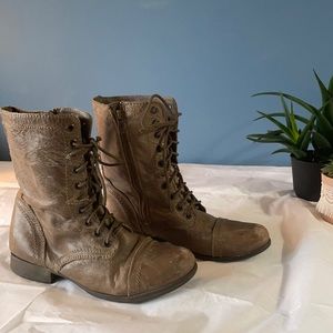 Steve Madden® Troopa Combat Boot.